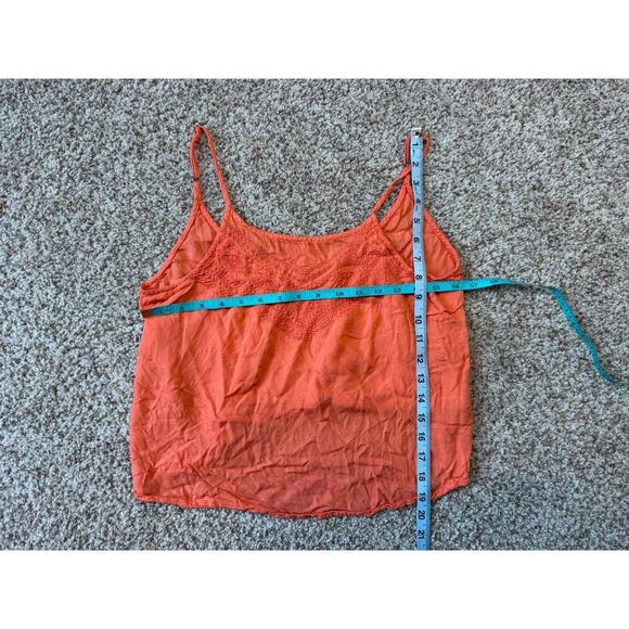 ROXY Tank Top/Crop Top; size medium; orange - Picture 4 of 7